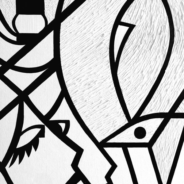 detail of Theseus, Minotaur and the virgins at the Riviera