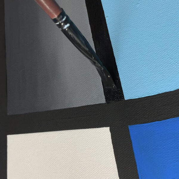 working on the Rape of Europe III.